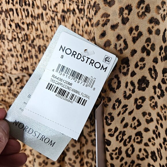 NWT Rachel Parcell Animal Print Dress Size 6 - Picture 8 of 16